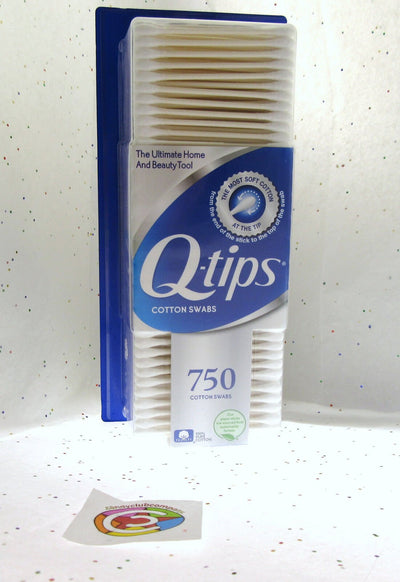 Q-tips 750 Count Cotton Swabs Brand NEW Sealed Sterile Ears