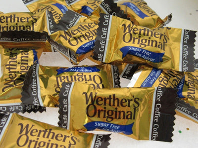 Werther's Sugar Free Caramel Coffee 16oz Werthers Creamy Hard Candy 1lb BFR