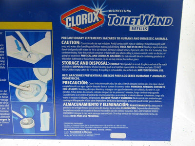 120 Clorox Toilet Wand Disinfecting Refill Heads Clean Refills Bulk Wholesale