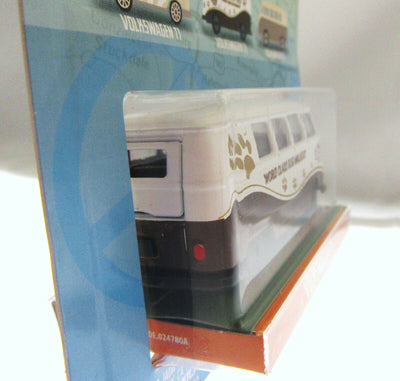 VW T1 Van ~ Punch Buggy ~ Brown & White ~ 1:59 Scale