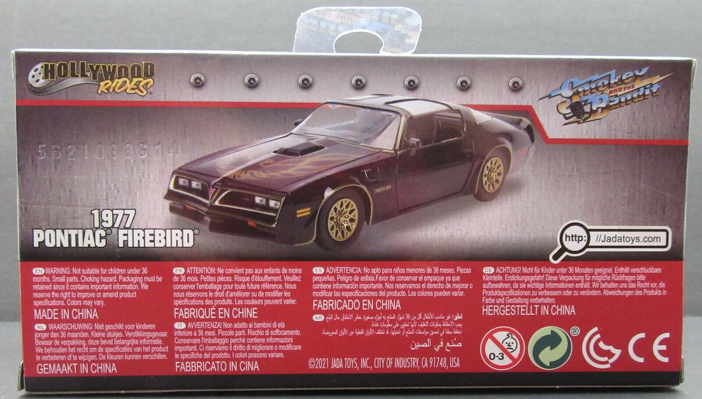 Smokey and the Bandit ~ 1977 Firebird ~ Metals Die Cast 1:32 ~ Hollywood Rides