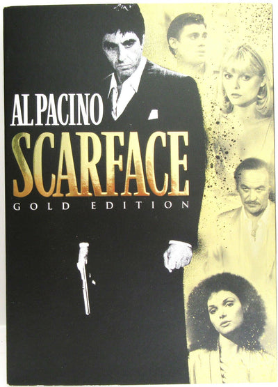 Scarface ~ 1983 ~ Al Pacino, Michelle Pfeiffer ~ Gold Edition ~ Movie ~ New DVD