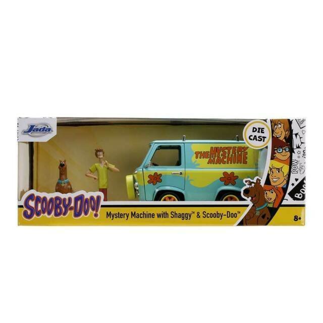The Mystery Machine w/ Shaggy & Scooby-Doo ~ Die Cast ~ 1:24 scale