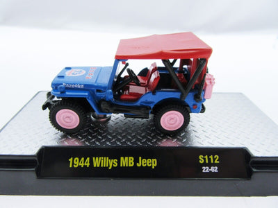 M2 Details ~ Bazooka 75th Anniversary  1944 Willys MB Jeep ~ Die Cast Car