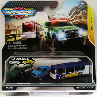MicroMachines ~ #06 Micro City ~ Series 2 ~ Micro Scale