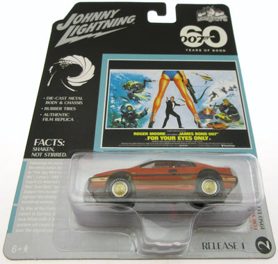 James Bond ~ For Your Eyes Only Car ~ Lotus Esprit~ 1:64 Scale Johnny Lightning