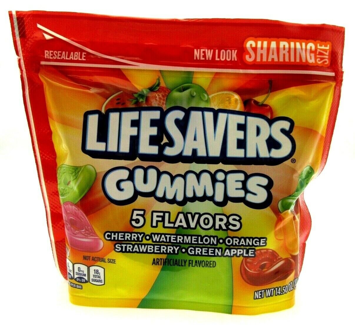 Lifesavers Gummies ~ Gummy Candy ~ 14.5oz Resealable Bag