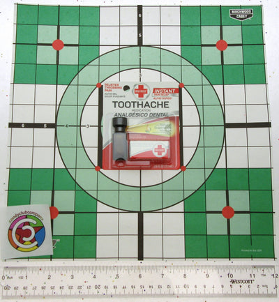 Red Cross Toothache Medication Kit ~ Instant Pain Relief ~ Eugenol Oil