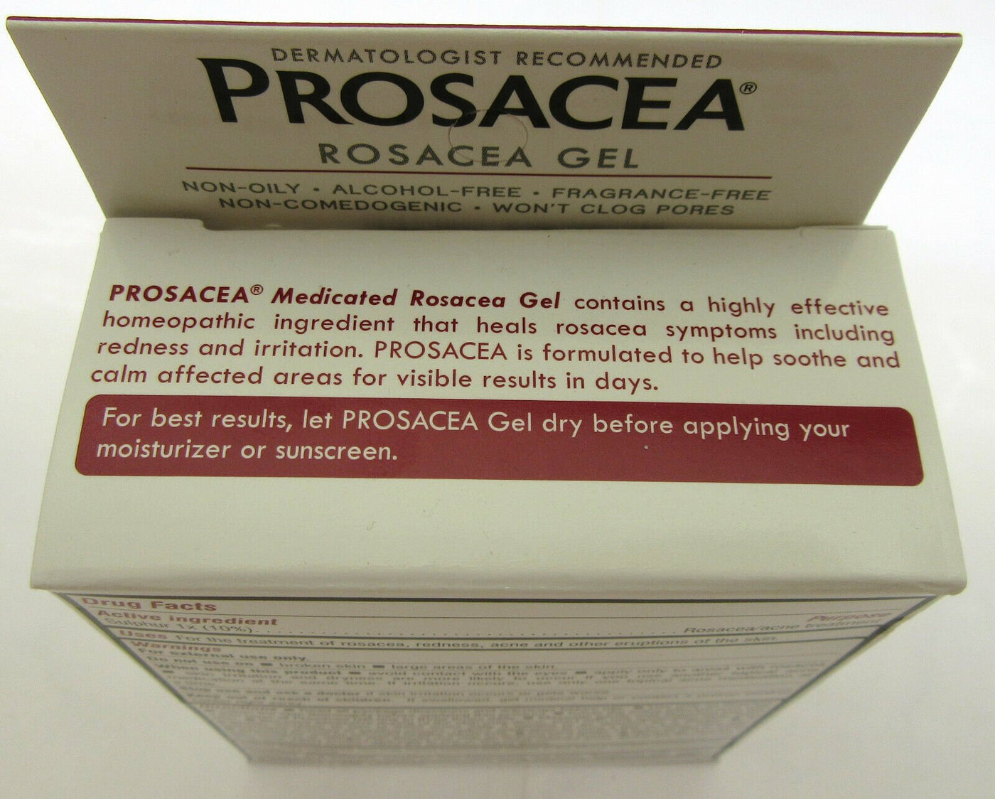 Prosacea ~ Rosacea Gel ~ Control Redness & Irritation ~ 0.75oz