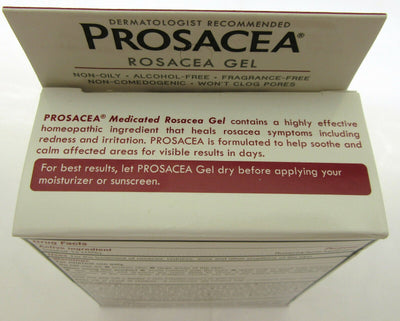 Prosacea ~ Rosacea Gel ~ Control Redness & Irritation ~ 0.75oz