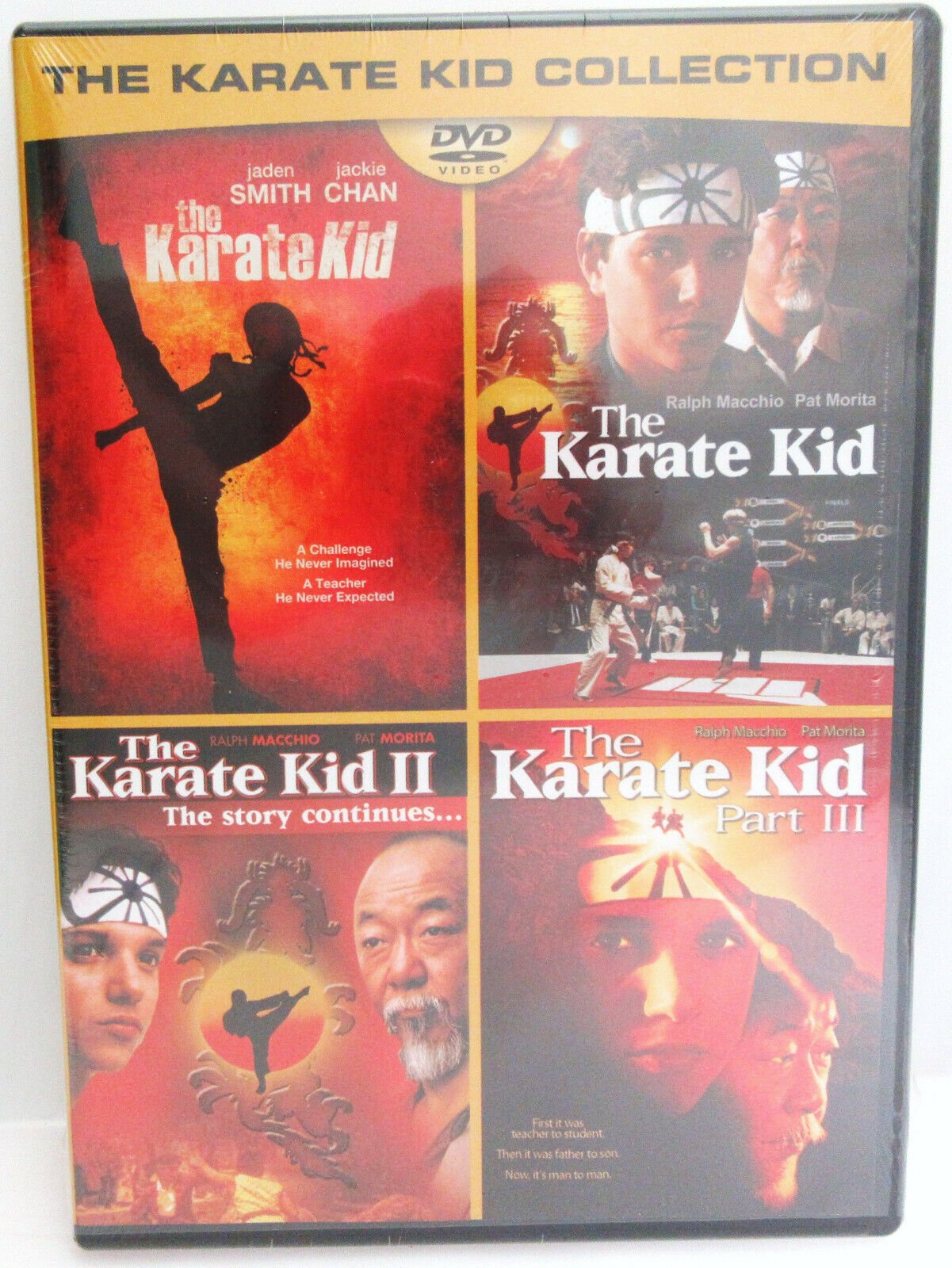 The Karate Kid Part 1, 2, 3, 4* ~ Ralph Macchio, Jaden Smith ~ Movie ~ New DVD