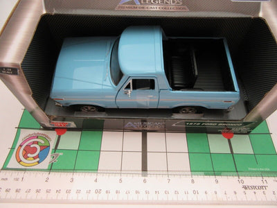 1978 Ford Bronco ~ Blue ~ 1:27 Die Cast ~ American Legends