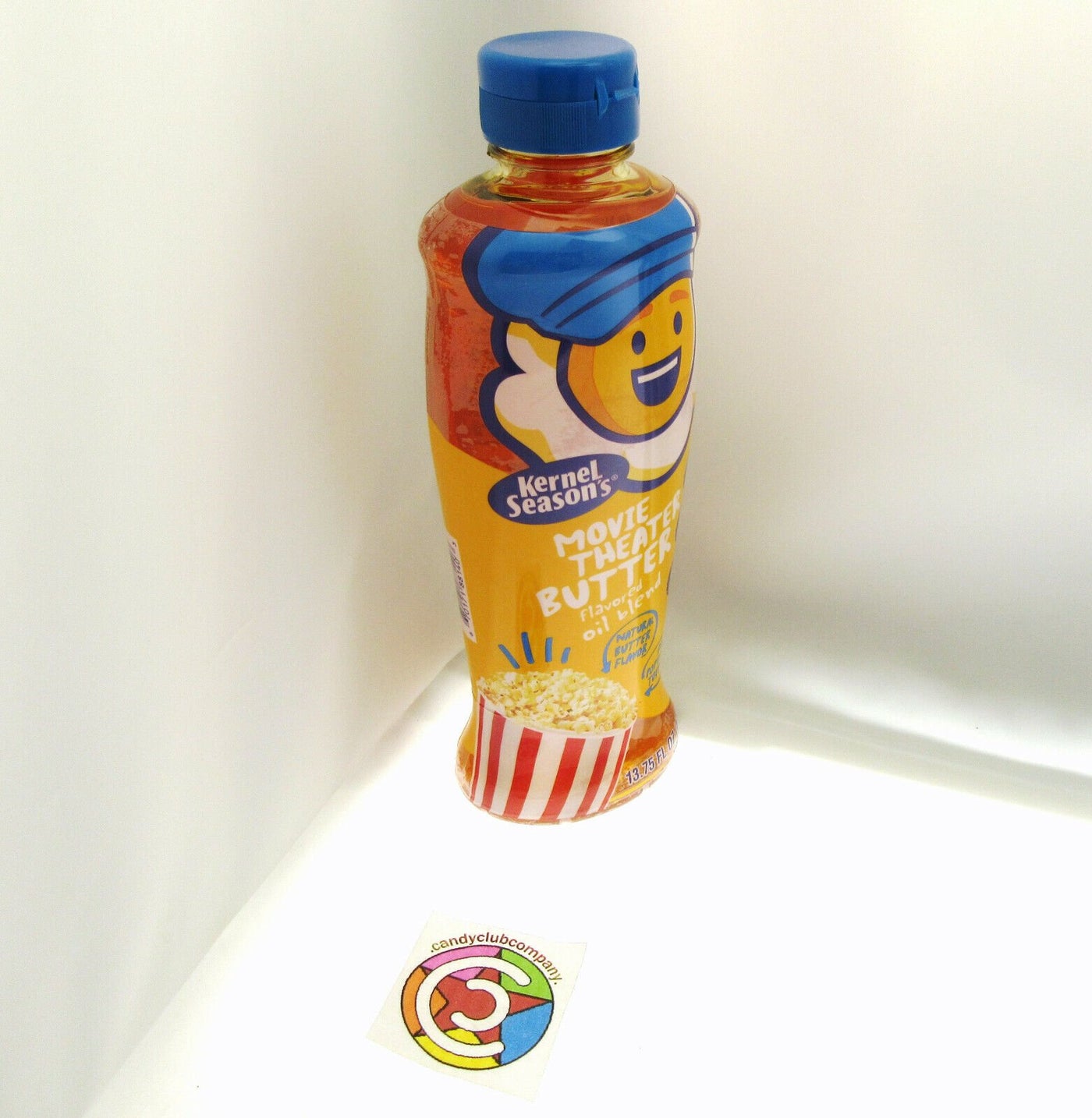 Kernel ~ Movie Theater Butter Flavored Oil Blend ~ For Popcorn ~ 13.75oz Bottle