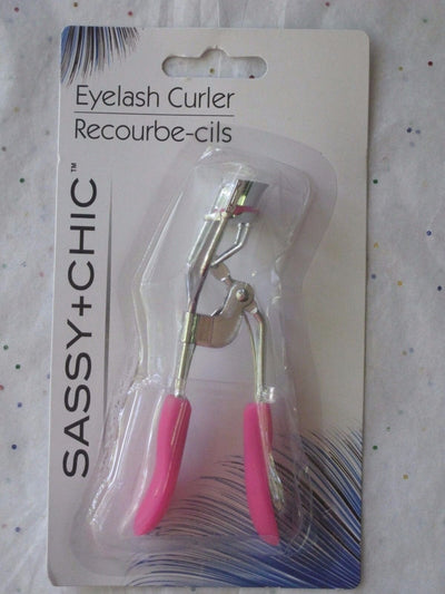 Sassy + Chic Eyelash Curler Hot Pink eye lash face Beauty Makeup Tool BFR
