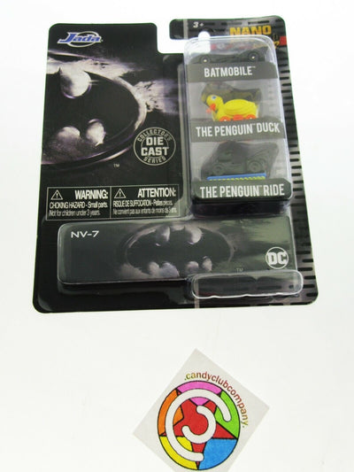 BATMAN Nano Hollywood Rides ~ Jada Batmobile, Penguin Duck & Ride Die Cast Cars