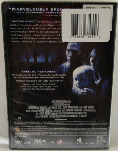 Poltergeist ~Craig T Nelson, Heather O'Rourke ~ 1982 Movie ~ New DVD
