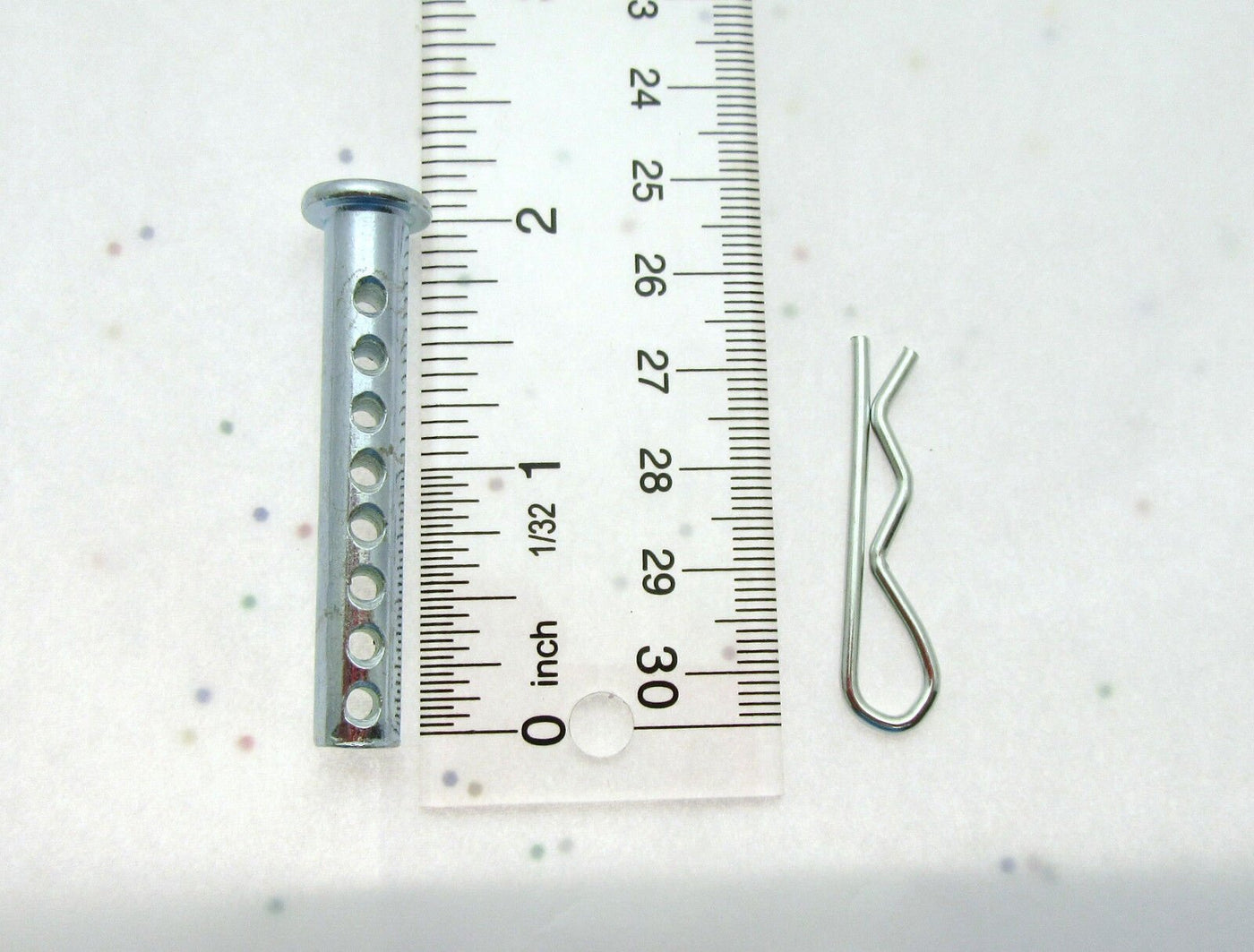 Clevis Pin w/ Hitch Pin Clip ~ 5/16 inch Diameter X 2" length ~Zinc Coated