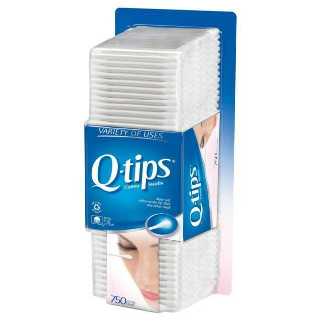 Q-tips 750 Count Cotton Swabs Brand NEW Sealed Sterile Ears