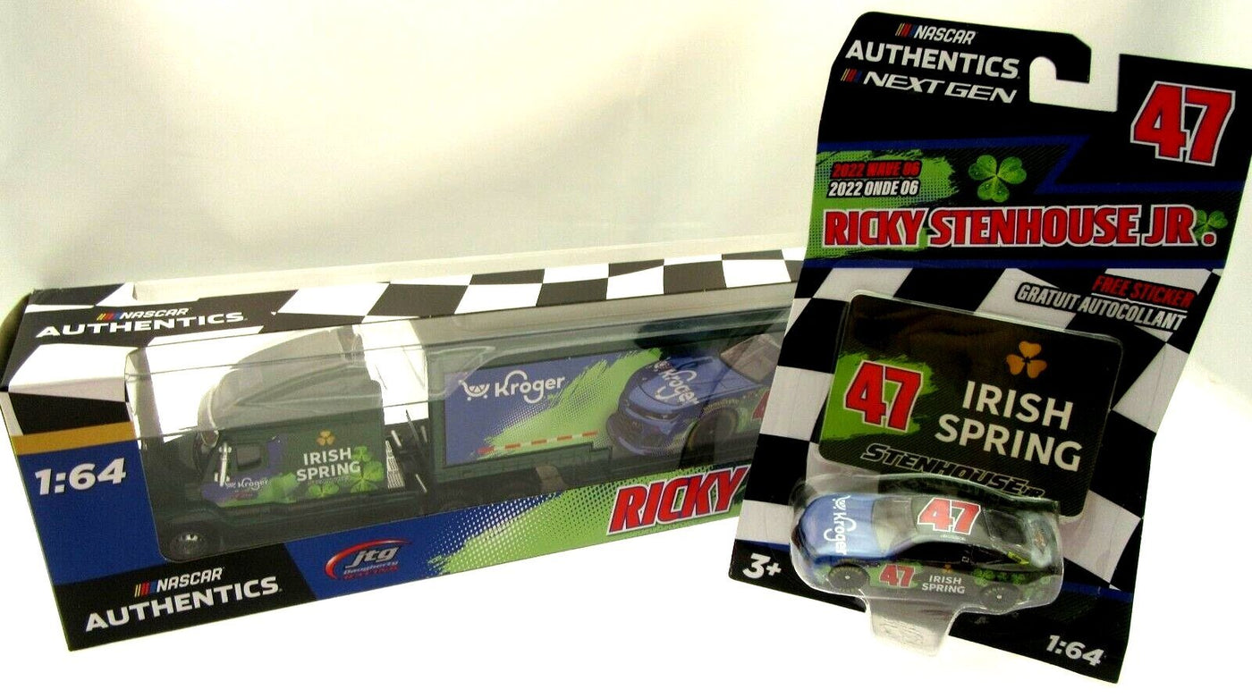 Ricky Stenhouse Jr  ~ Irish Springs ~ Rig & Car ~ NASCAR Authentics ~ Die Cast