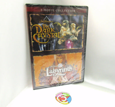 The Dark Crystal (1982) & Labyrinth (1986)~ Jim Henson ~ Movie ~ New DVD