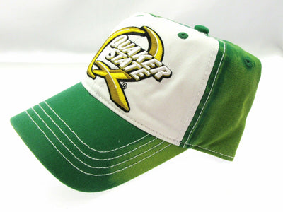 Quaker State Cap ~ Headwear Hat  ~ Green & White ~ NEW!