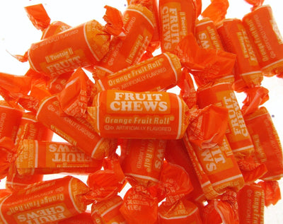 Tootsie Roll Orange Fruit Chews Candy One Pound ~ 16oz