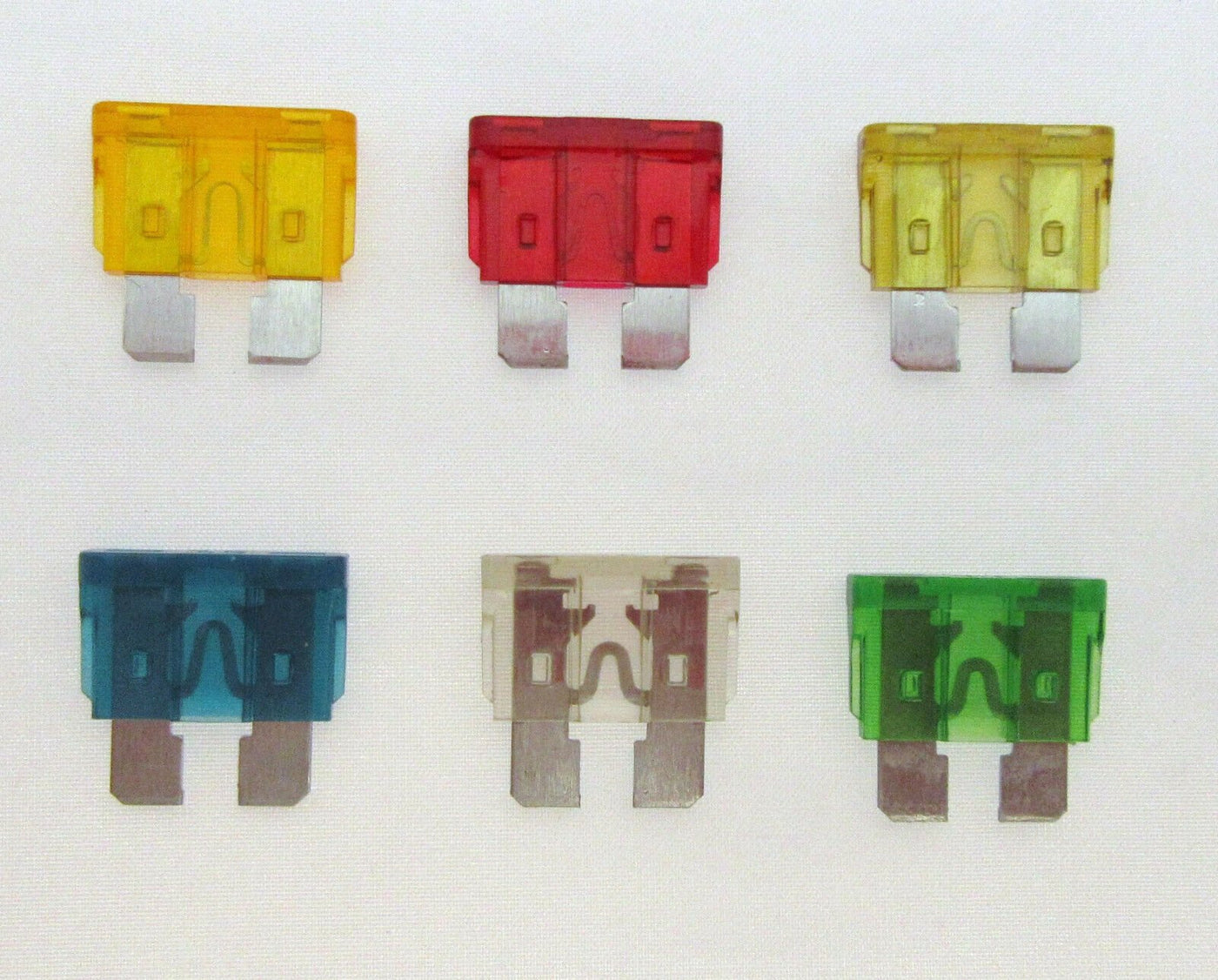 Standard Blade Fuses ~ 5 10 15 20 25 30 amps ~ Assortment