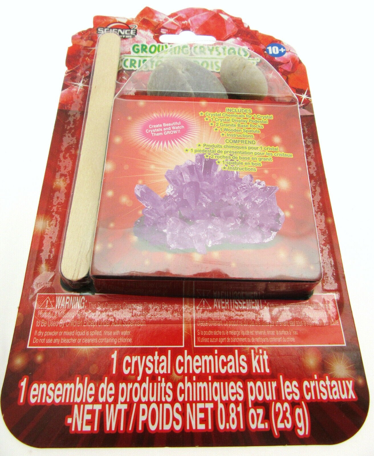 Growing Crystals ~ Cristaux Croissants ~ 3 Pack