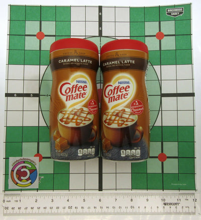 Coffee Mate ~ Caramel Latte ~ Non-Dairy Creamer  15 oz container ~ Lot of 2