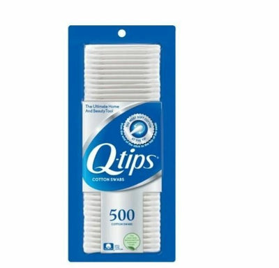 Q-tips 500 Count Cotton Swabs Brand NEW Sealed Sterile Ears
