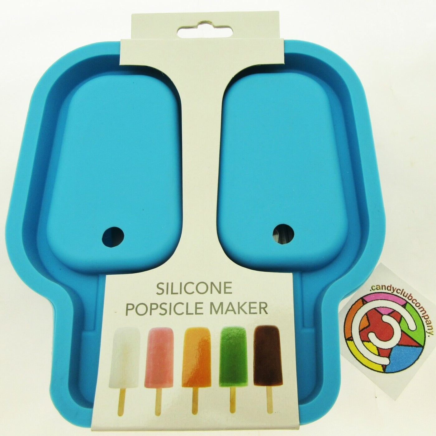 Silicone Popsicle Maker Tray ~ Sticks Included Flexible ~ By Kolorae - Blue