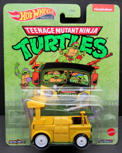 Teenage Mutant Ninja Turtles Party Wagon ~ Hot Wheels Premium ~ Die Cast