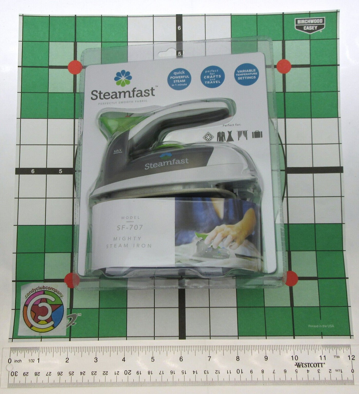 Steamfast SF-707 ~ Travel Size (Small) ~ Mighty Steam Iron