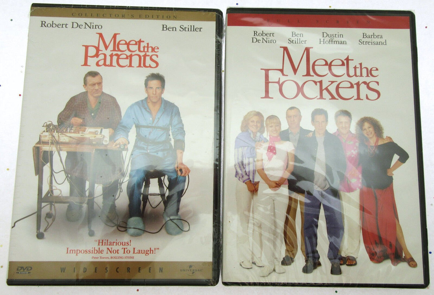 Meet the Parents & Meet the Fockers ~ Movie Lot ~ Ben Stiller ~ New DVD