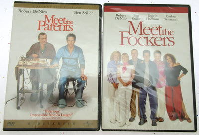 Meet the Parents & Meet the Fockers ~ Movie Lot ~ Ben Stiller ~ New DVD