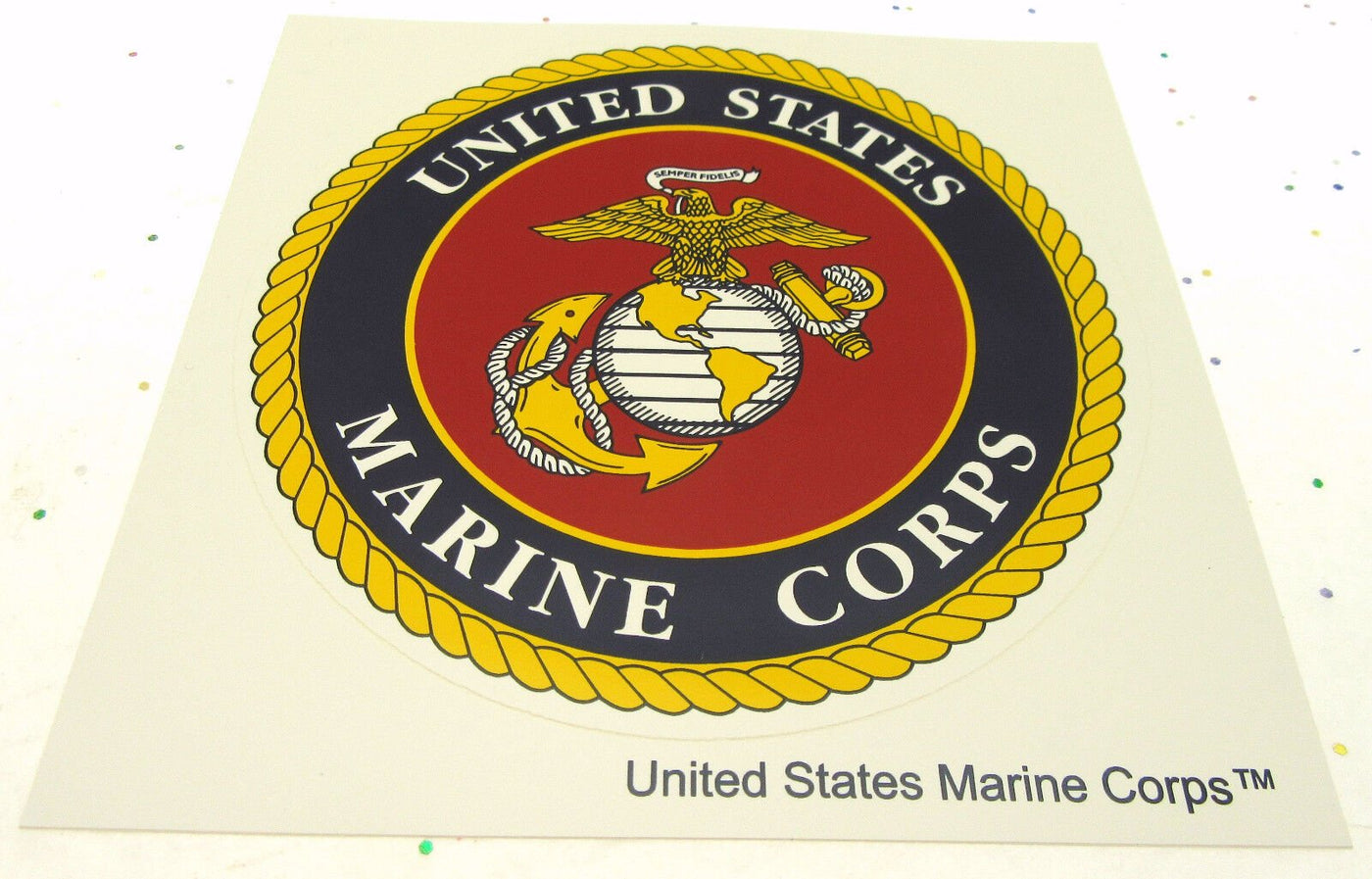 U.S. Marine Corps Decal ~ For Cars or Trucks ~ Military Exterior Decal