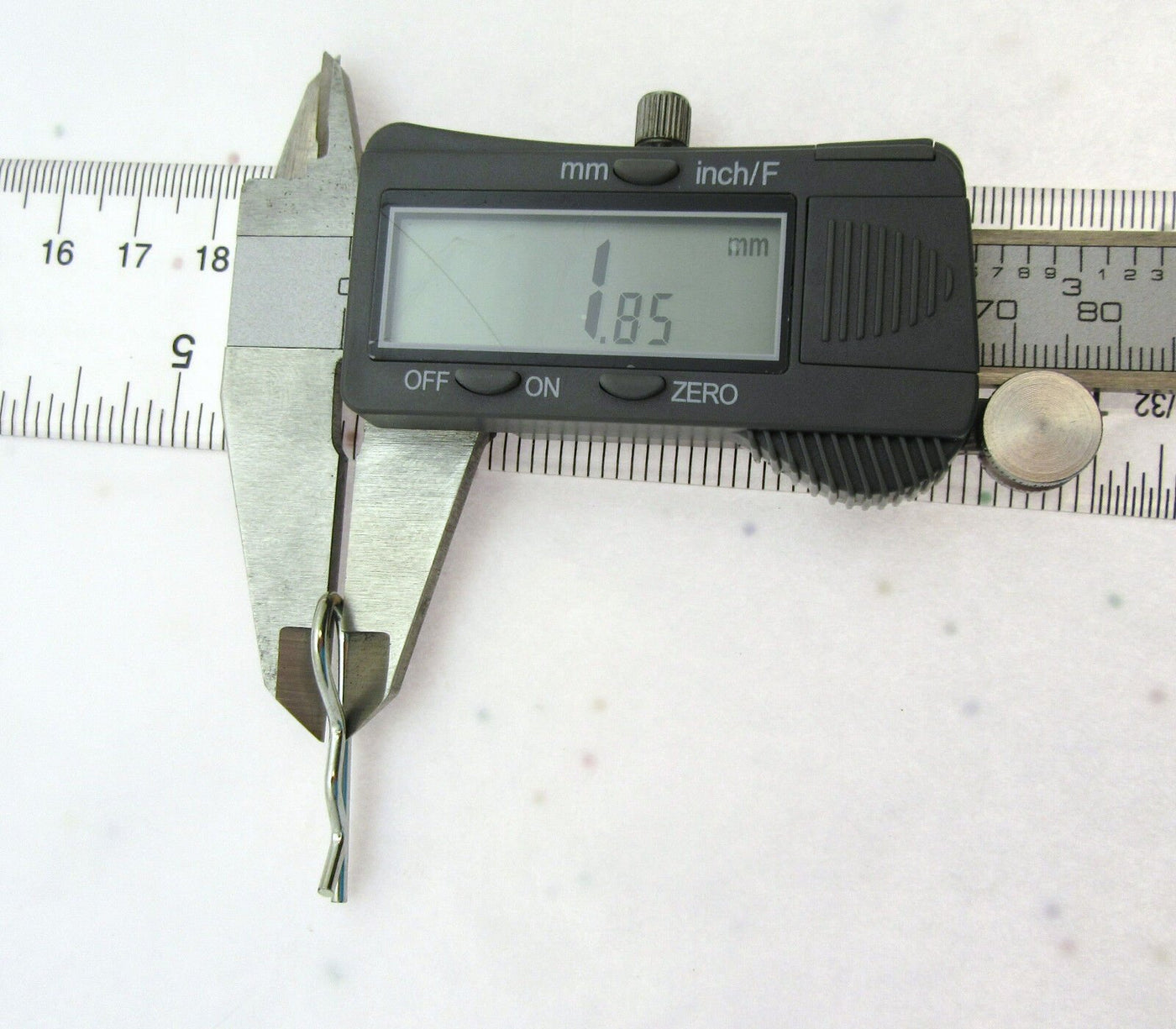 Hitch Pin Clip ~ 5/64 inch Diameter X 1 5/16" length ~ Zinc Plated Spring Steel
