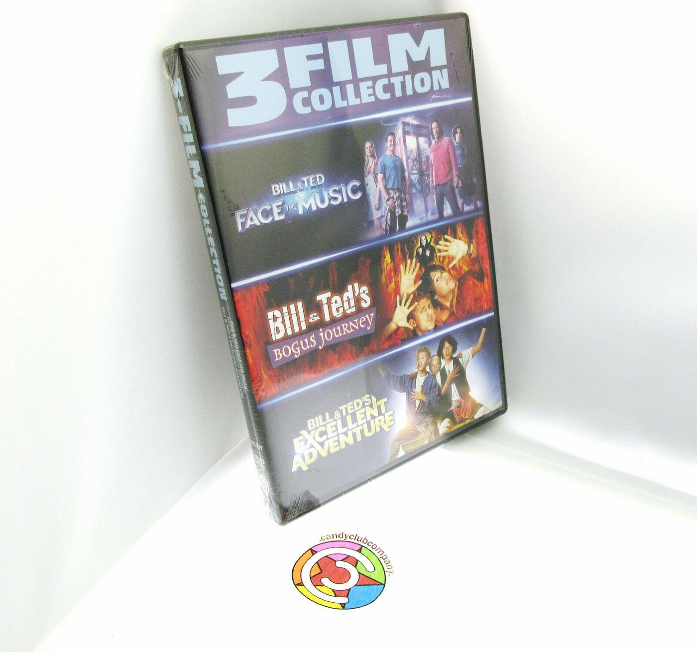 Bill & Teds ~ 3 Film ~ Excellent Adventure, Bogus Journey, Face The Music ~ DVD