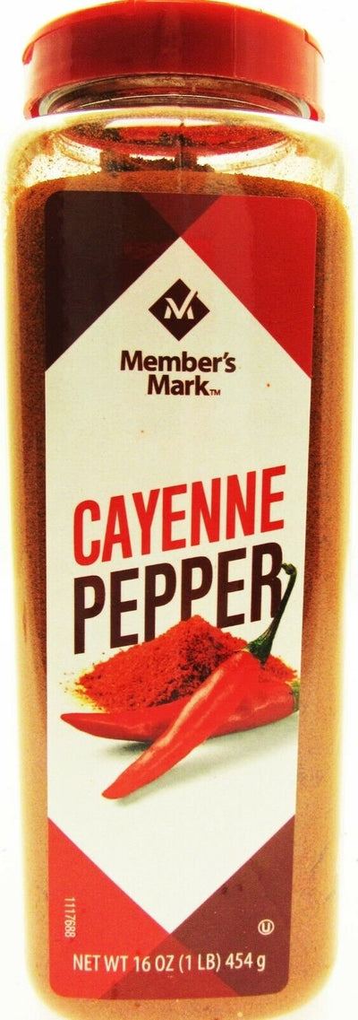 16 Ounce Cayenne Pepper Seasoning Spice Seafood Food ~ 1lb container