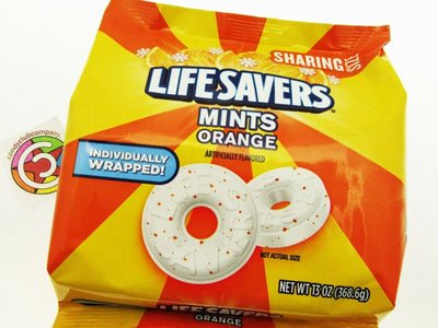 Lifesavers Orange Mint Hard Candy Individually wrapped ~ 13oz Bag sweets