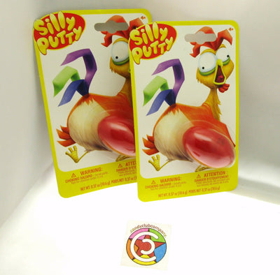Silly Putty ~ Fun ~ Nostalgic Toy ~ Lot of 2 (Plus)