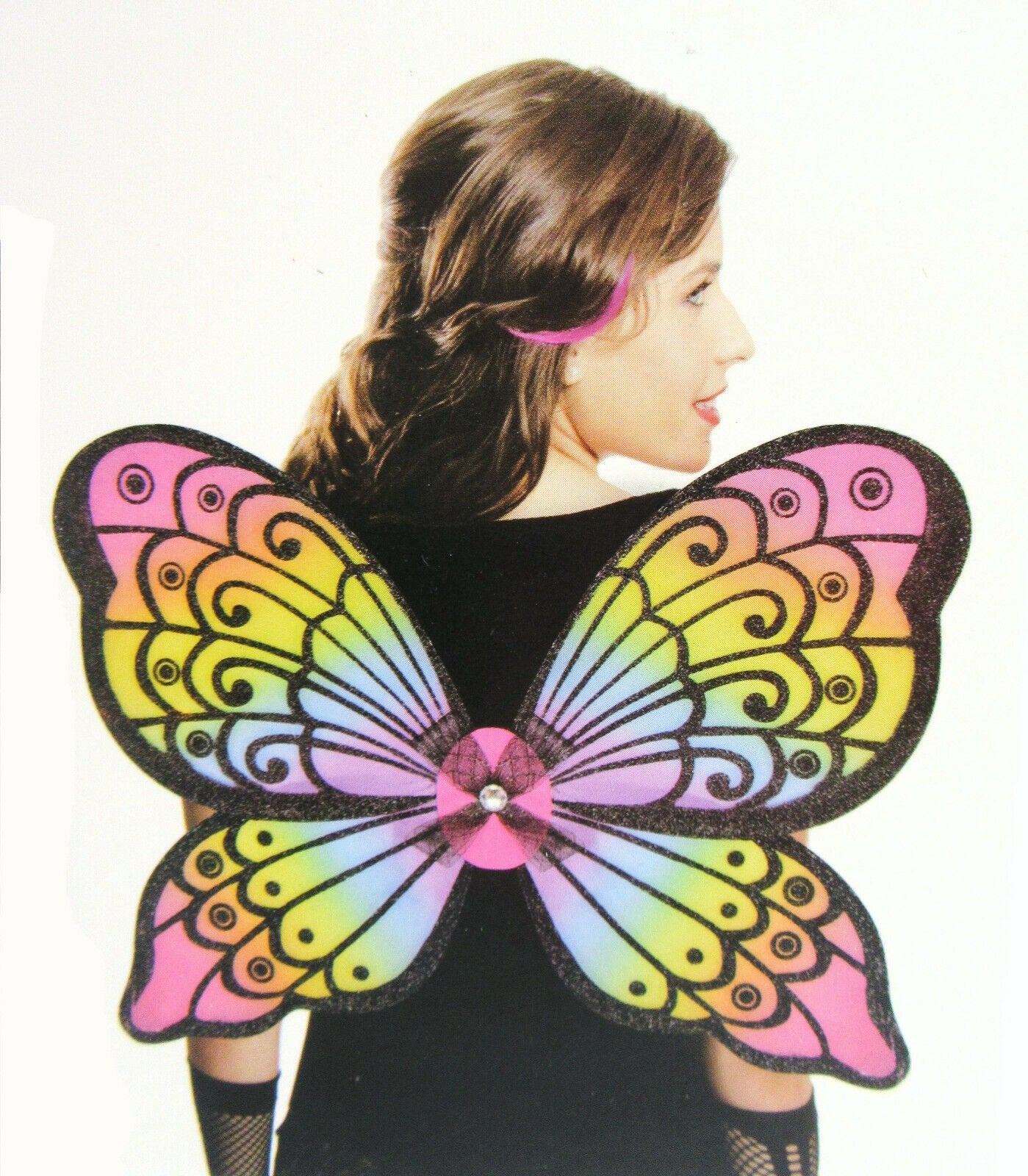Colorful Wings Costume ~ Halloween or Play Fairy Wings