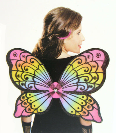 Colorful Wings Costume ~ Halloween or Play Fairy Wings