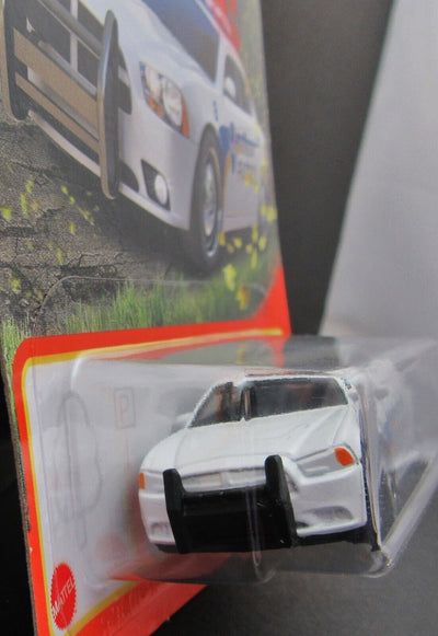 Nasa ~ KSC Security Patrol ~ White Dodge Charger  ~ 1:64 Scale ~ Matchbox