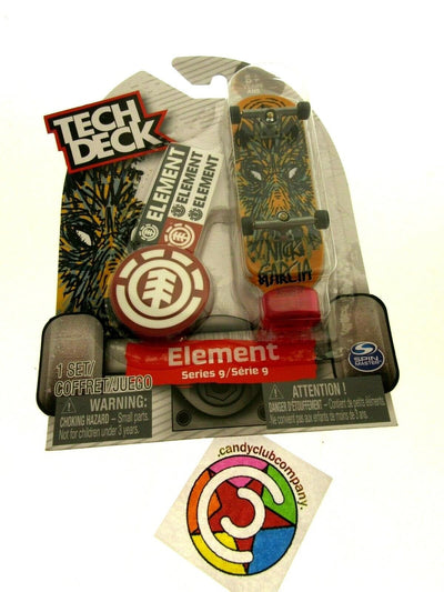 Tech Deck ~ Element ~ Skateboard  / Fingerboard~ Series 9 ~ Nick Garcia ~ Wolf