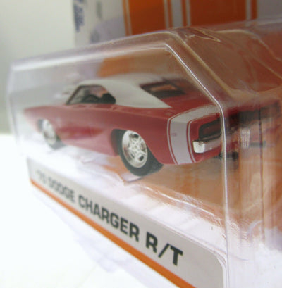 1970 Dodge Charger R/T ~ Red ~ Die Cast Metal ~ 1:60 Scale ~ Bigtime Muscle