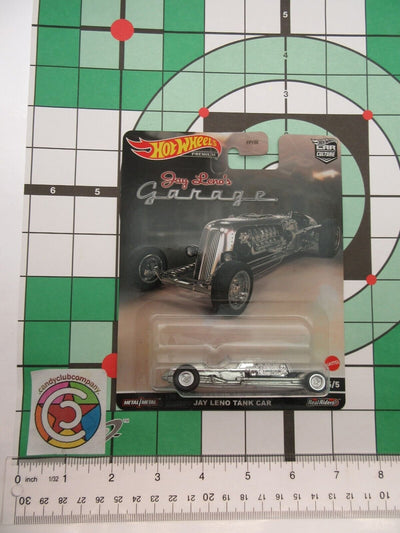 Jay Leno's Garage ~ TANK Car  ~ Hot Wheels Premium ~ Die Cast