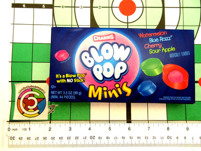 Blowpop Minis ~ Gum Filled Hard Candies ~ Blow Pop Two 3.5oz boxes