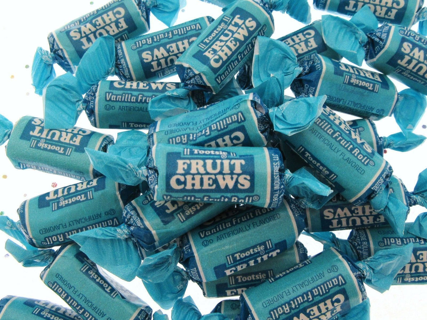 Tootsie Roll Vanilla Fruit Chews Candy One Pound ~ 16oz