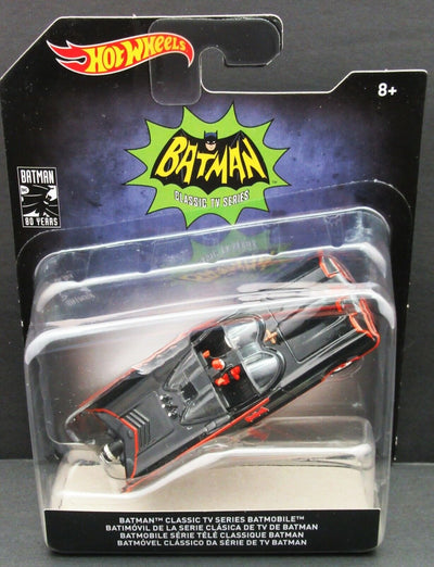Batmobile ~ Classic TV Series ~  Batman Diecast Car ~ Hot Wheels Movie